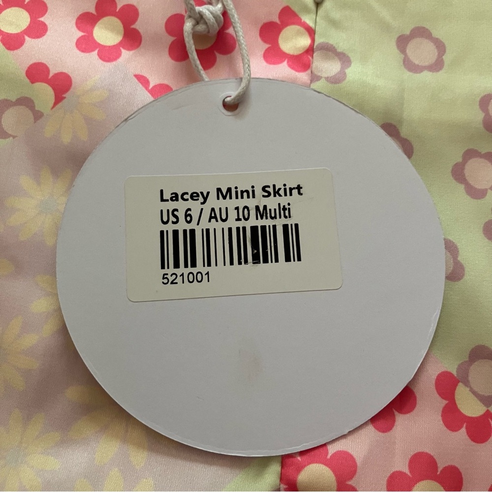 NWT Princess Polly Lacey Floral Mini Skirt Size 6 Women’s - Picture 6 of 7